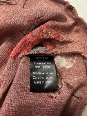 Blu Pepper Mauve Floral Blouse thumbnail 5