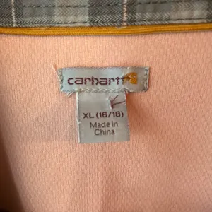 Carhartt Force Women’s Plaid Button-Up Shirt – Size XL (16/18) Gray/Pink thumbnail 2