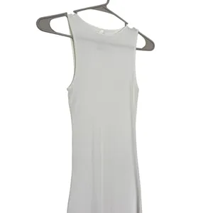 Skims White Soft Ribbed Maxi Dress thumbnail 2