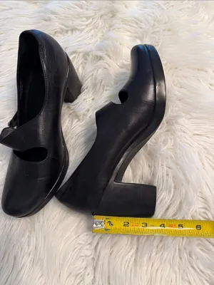 DANSKO Black Mary Jane Heeled Loafers - Women size 41 (USA 10)BNWOT leather thumbnail 6