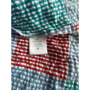 Tuckernuck Seersucker Halter Pocket Midi Dress Women's Sz Medium thumbnail 15