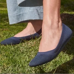 Allbirds Tree Breezers Slip On Shoes Ballet Flats 6 Navy Blue Preppy Minimal thumbnail 1