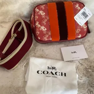 coach Lunar New Year Camera Bag 16 With Horse And Carriage Print 88505 thumbnail 8