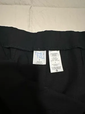 Walmart Black Work Pants Size 4 thumbnail 2