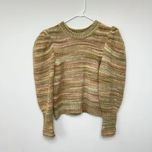 LoveShackFancy Aquarius Pullover Sweater Multicolor Small Women thumbnail 2