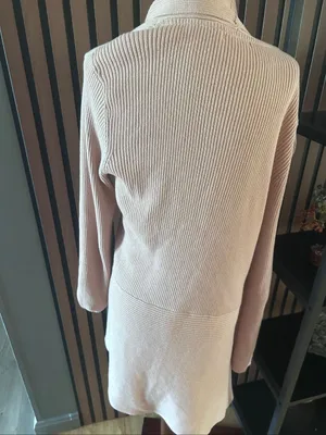Venus light pink size medium cardigan cotton blend thumbnail 4