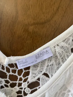 ZARA Flower Detailed Top thumbnail 2
