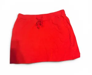 LOFT Red Mini Skirt thumbnail 1