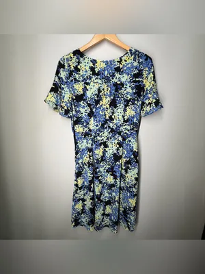 Talbots Autumn Wedding Guest Dress Fall Floral Cocktail Special Occasion thumbnail 9
