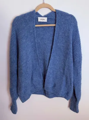 American Vintage East Alpaca/wool blend oversized cardigan XS/S thumbnail 1