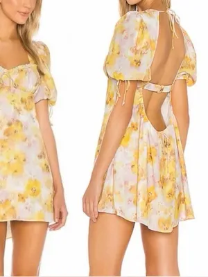 For Love & Lemons Zinna Mini Dress thumbnail 2