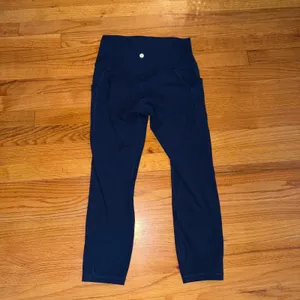 Lululemon Align High-Rise Pant with Pockets 25 Size 6 Navy Blue Nulu Leggings thumbnail 2