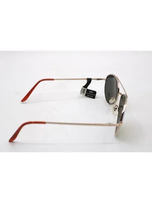 Aviator Sunglasses Gold Frame Mirrored Lenses UV400 Protection Black Pouch NEW thumbnail 3