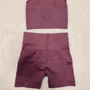 SET Active Mauve Crop Top thumbnail 2