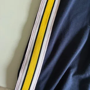 Venus Navy Blue Sporty Side Stripe Sleeveless Maxi Tank Dress Large thumbnail 2