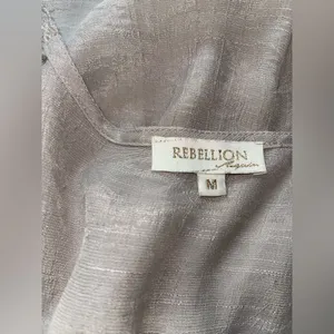 Rebellion Taupe Women's Robe thumbnail 4