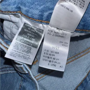 Levi's 501 Light Wash Distressed Denim Jean Shorts 27 thumbnail 6