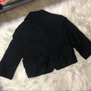 Trina Turk three button cropped statement blazer thumbnail 4