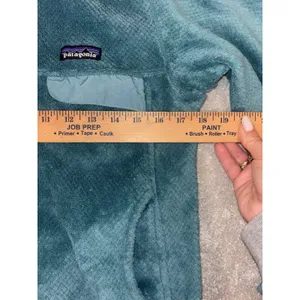 Patagonia‎ Re-Tool Snap-T Fleece Pullover Teal Green Women's Sz S thumbnail 8