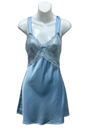 Princess Polly Lioness BEL AIR MINI DRESS BLUE Size XS thumbnail 9