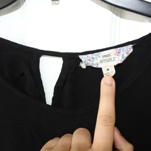 Pink Republic Classic Black Blouse thumbnail 3