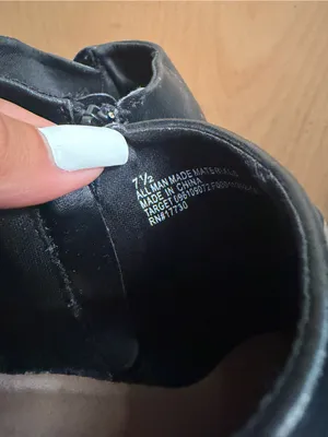 A New Day Women’s Black Ankle Booties. Size: 7.5 thumbnail 5