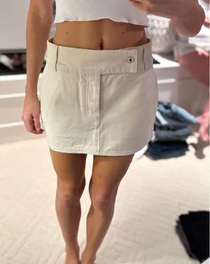 Helsa Denim Mini Skirt  thumbnail 1
