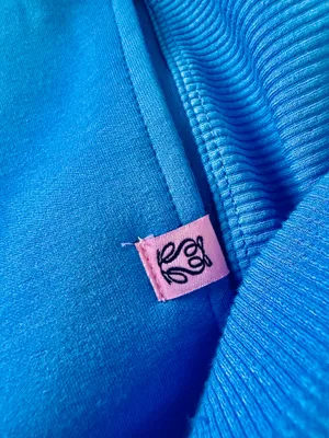 Electric blue simply southern hoodie thumbnail 2