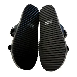 DV Dolce Vita Serpent Double Band Footbed Sandals in Black Smooth, Size 9.5 thumbnail 5