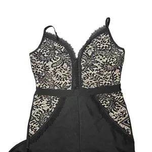 Ario Collection‎ Black Lace Bodice Jumpsuit thumbnail 3