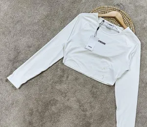 NWT Gymshark Women’s Training Crop Longsleeve Shirt Top Activewear in White L thumbnail 3