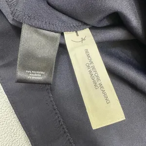 Ann Taylor Navy Blue Sleeveless Shell Top XS Keyhole Back Stretch Blouse thumbnail 5