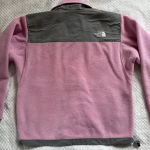 Small The North Face Pink Gray Fleece Coat Jacket thumbnail 8