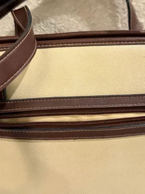 Vintage Rampage Beige Brown Shoulder Bag Classic 90s Y2K Structured Purse thumbnail 7