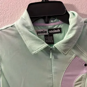 Jamie Sadock Women's Sleeveless Half Zip Pullover Golf Polo Shirt S thumbnail 5