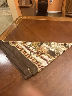 Fancy Scarf Made In Italy 1970s thumbnail 3