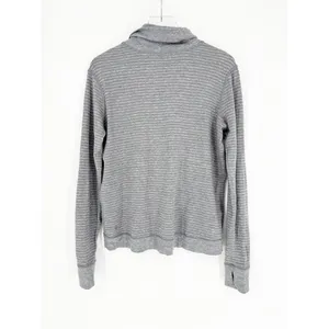 Lululemon Double‎ Up Reversible Turtleneck Top Women's 10 Grey thumbnail 3