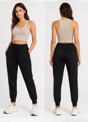 lululemon Ready to Rululu Women’s Black Jogger Pants Size 2 thumbnail 2