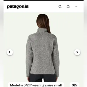 Patagonia Women's Better Sweater® 1/4-Zip Fleece top sz S thumbnail 6
