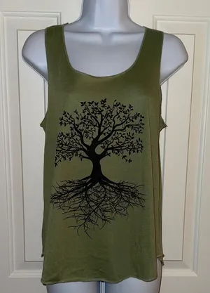 Women’s Tank Top‎ Green thumbnail 1