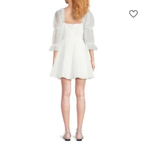 Amanda Uprichard Lalita Organza Puff Sleeve Mini Dress White NWT XS thumbnail 7