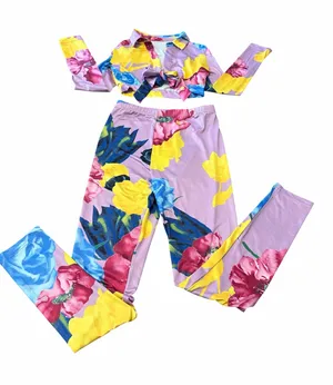Women’s Two Piece Set Purple thumbnail 2