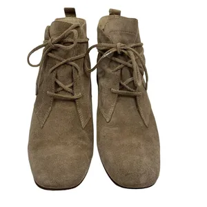 Elizabeth and James Size 8.5 B Bootie E-Camo Lace Around Suede Tan Stone Women’s thumbnail 2