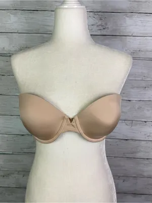 Victoria’s Secret Strapless Multiway Bra Tan Size 36D thumbnail 1