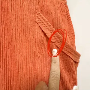 Free People Orange Ribbed Sleeveless Open Back Morning Rise Jumpsuit *FLAWS thumbnail 14