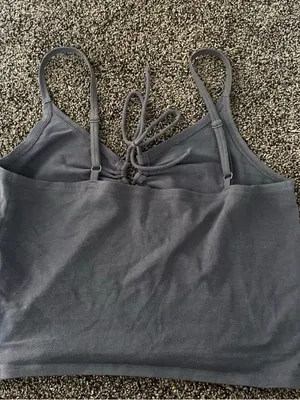 Hollister Navy Blue Tank Top Size Medium 0337 thumbnail 4