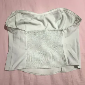 Urban Outfitters Kimchi Blue light green bow bustier top thumbnail 4