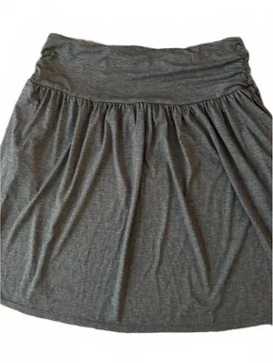 Halara NEW Fit and Flare Skirt Size Medium Gray Comfort City Chic Casual Soft thumbnail 4
