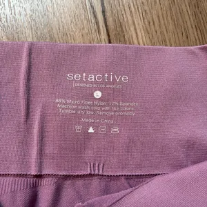Set Active Sculptflex Seamless Leggings in Purple Size L LIKE NEW thumbnail 6