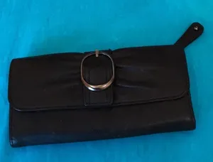 Leather Wallet Black thumbnail 1